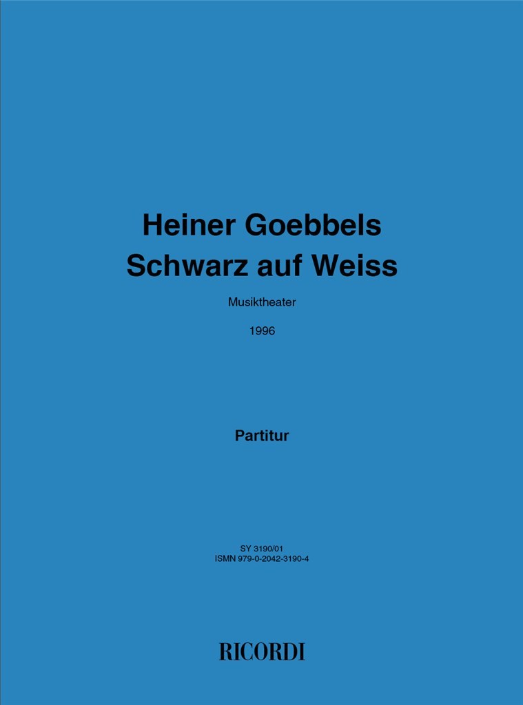 Schwarz auf weiss